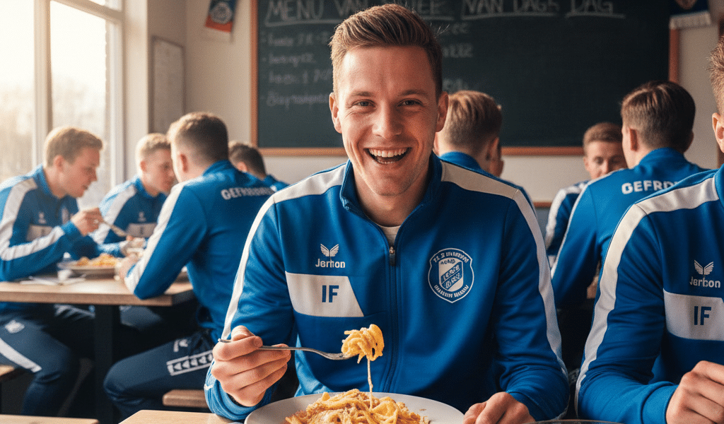 wat eten voetballers