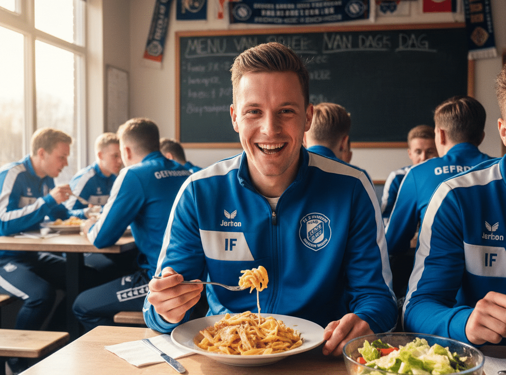 wat eten voetballers