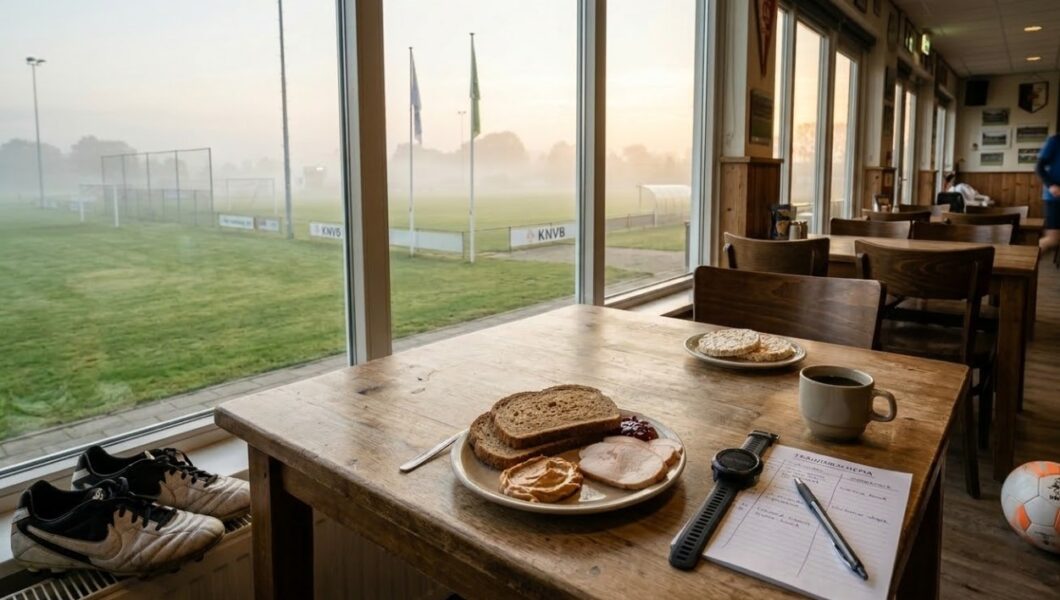 ontbijt voor een voetbalwedstrijd blog