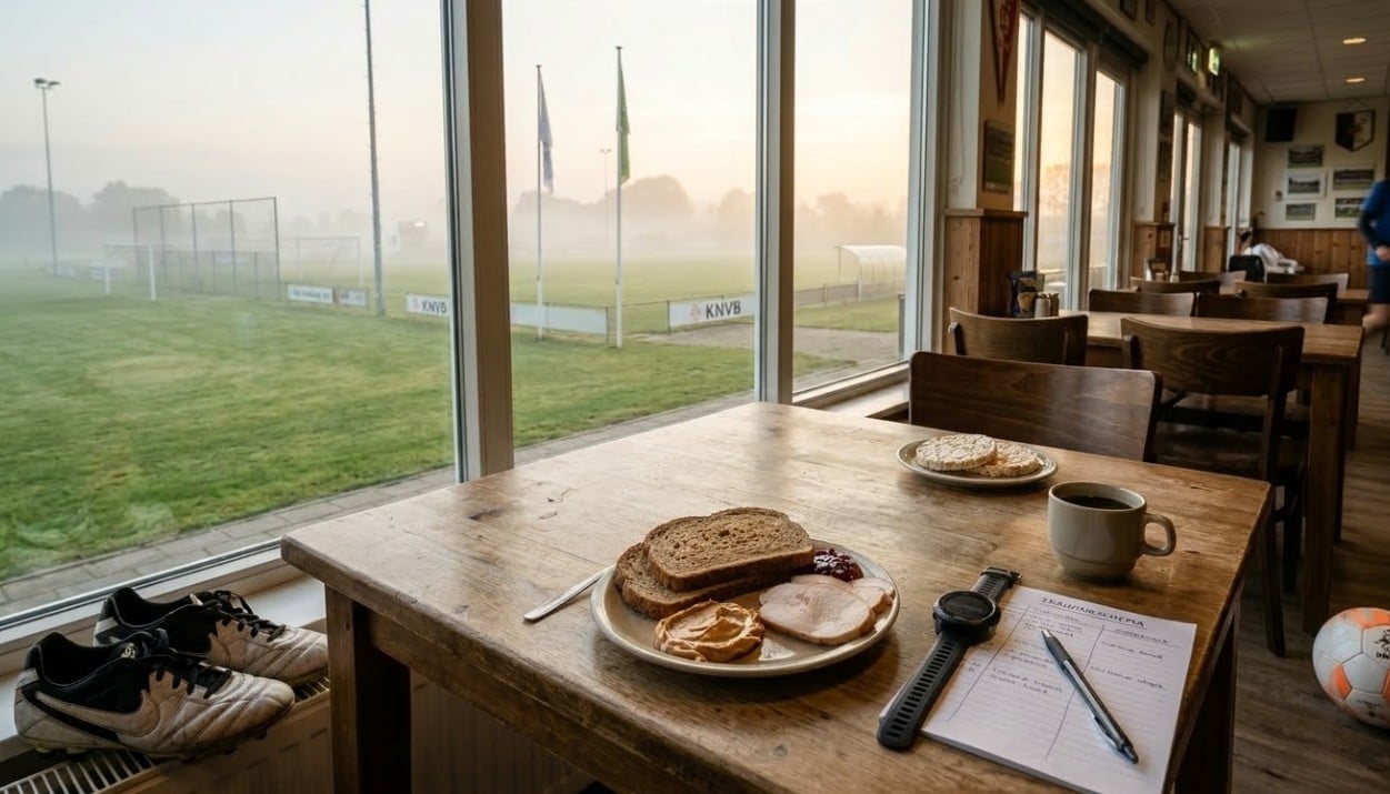 ontbijt voor een voetbalwedstrijd blog